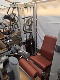 Leg Curl Sitting R.O.M. Lux/Silver Technogym