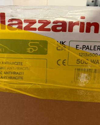 Termoarredo elettrico antracite lazzarini 1213x500