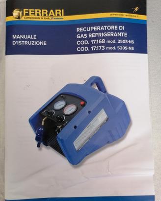 Recuperatore Refrigerante Freon Ferrari 250S-NS