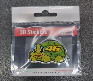 TRIMBOLIMOTO ADESIVO TARTARUGA 46 3D STICKERS-446