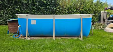 Piscina fuoriterra NewPlast 14MQ