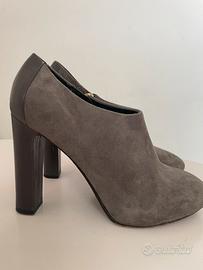 Scarpa tacco camoscio grigio 37 FURLA