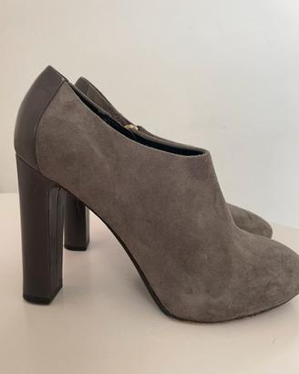 Scarpa tacco camoscio grigio 37 FURLA