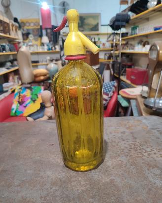 bottiglie per seltz in vetro colorato