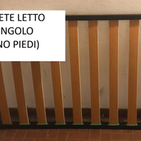 Rete per letto singolo (si appoggia/no piedi)