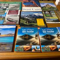 Collezione di guide turistiche e libri di viaggi