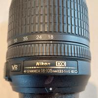 Nikon 18-105mm f3.5-6.3 AF-S Nikkor G ED VR DX