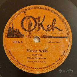 DISCO 78 GIRI Banda Abruzzese - Marcia Reale