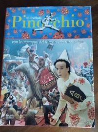 Libro pinocchio con ROBERTO BENIGNI C. Collodi
