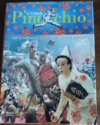Libro pinocchio con ROBERTO BENIGNI C. Collodi