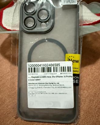 Cover Full Protection per Iphone 16 Pro Max