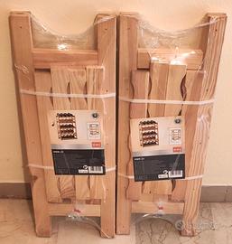 CANTINETTE PORTAVINO IN LEGNO.