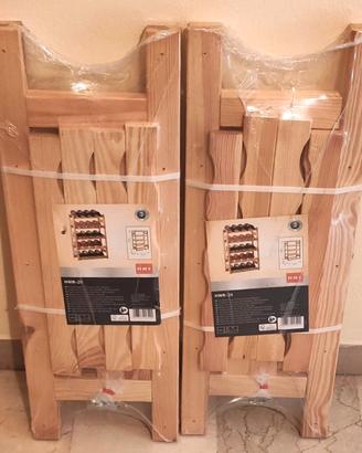 CANTINETTE PORTAVINO IN LEGNO.