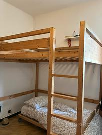 Letto a soppalco ikea 140x200