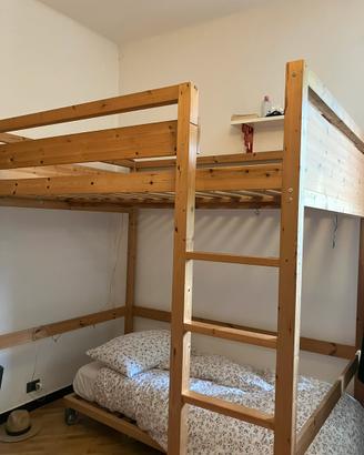Letto a soppalco ikea 140x200