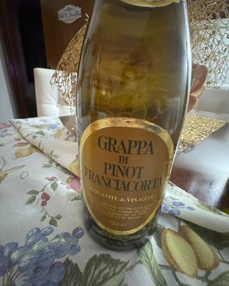 Grappa di pinot franciacorta Da collezione