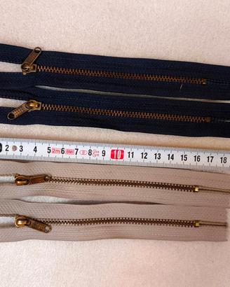 30 cerniere in metallo ( accessori per cucito)