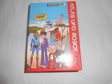 4 DVD di Atlas Ufo ROBOT Cartoon animati