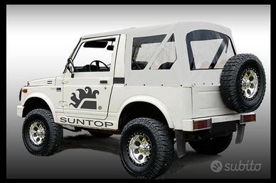 Capote Suzuki Samurai SJ Standard Suntop - Bianca