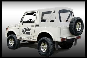 Capote Suzuki Samurai SJ Standard Suntop - Bianca