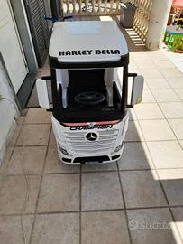 Camion Mercedes bianco