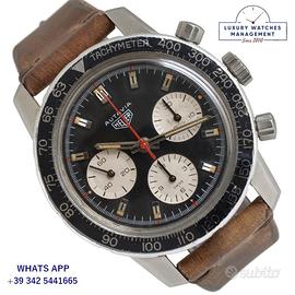 HEUER Leonidas Autavia 2446C Black dial 1970’s