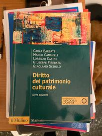 diritto del patrimonio culturalr, Mulino, III ediz