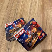 Lotto 2 pack LEGO Marvel Spiderman vs Ghost Rider