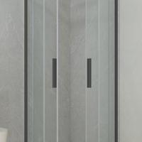 Box doccia 80x80 Antracite nuovo 6mm,By FORTE SRL