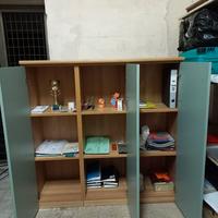 Armadietto per ufficio casa 135 x 40 x 140