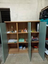 Armadietto per ufficio casa 135 x 40 x 140