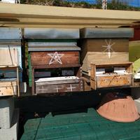 Due sciami e una famiglia di api