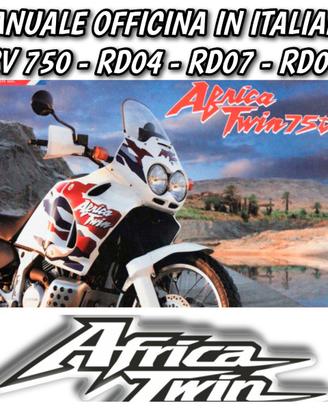 Manuale Officina ITA Honda Africa Twin 750 Tutti.