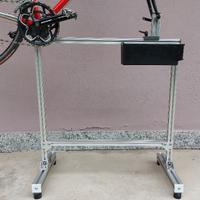 Cavalletto manutenzione bici