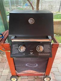 Barbecue a gas