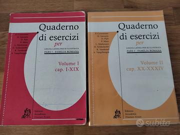 quaderno di esercizi per lingua latina 