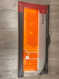 Tastiera USB Kraun Ice-Cream Keyboard Orange
