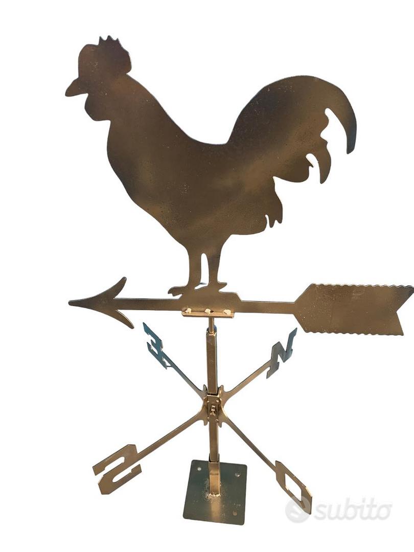 Banderuola Segnavento A Gallo Con Punti Cardinali - Per Tetto E Giardino - Foto 2