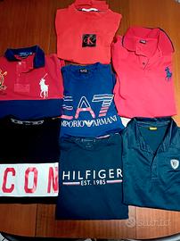 Box t-shirt e polo set unico
