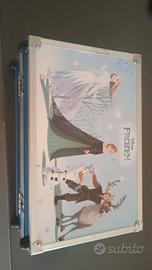 valigetta in metallo frozen elsa anna trucchi walt