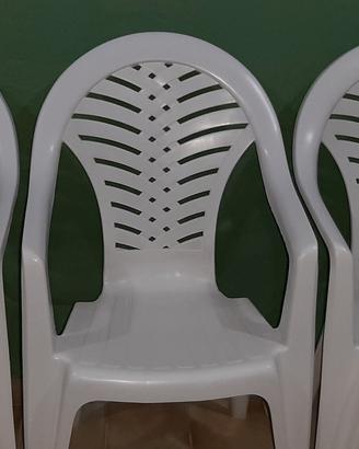 Sedie in plastica 