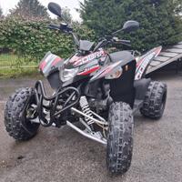 PREZZO SHOCK QUAD TARGA BIANCA AEON COBRA SX 400cc