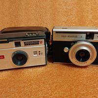 2 fotocamere vintage agfa Kodak(da testare)