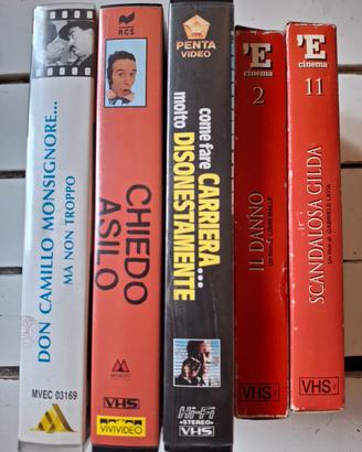 VHS varie in lingua italiano