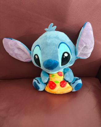 Peluche Stitch con Pizza 25cm Disney Simba Orig