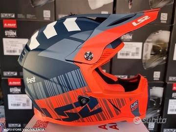Casco cross mini ls2 mx 437 fast evo xcode