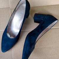 Scarpe donna scamosciate gabor nero