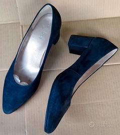 Scarpe donna scamosciate gabor nero