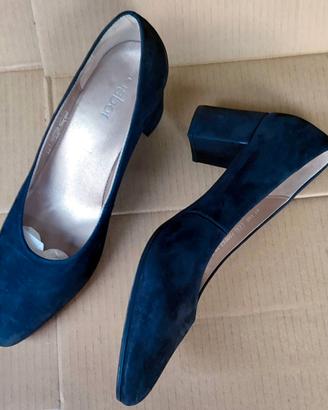 Scarpe donna scamosciate gabor nero