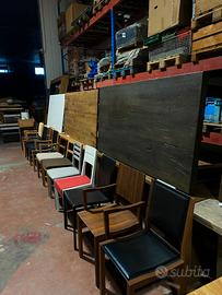 ARREDAMENTO CASALINGO IN LEGNO MASSELLO